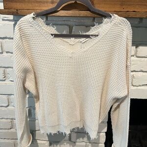 Cozy Cream Knit Sweater